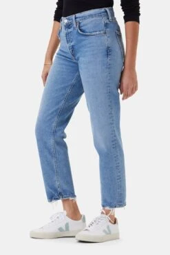 AGOLDE Kye Mid Rise Straight Crop Jean - Forseen -AGOLDE Style 3RDPA6070 Kye Forseen 2 77d4c674 0526 4cf2 9d23 99806698c666