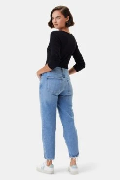 AGOLDE Kye Mid Rise Straight Crop Jean - Forseen -AGOLDE Style 3RDPA6070 Kye Forseen 3 b4a004ed 777b 416d 9f83 624e3966703c