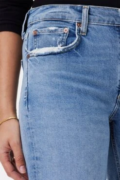 AGOLDE Kye Mid Rise Straight Crop Jean - Forseen -AGOLDE Style 3RDPA6070 Kye Forseen 5 275c5b20 66f1 4ac8 8590 1dffda447b1c