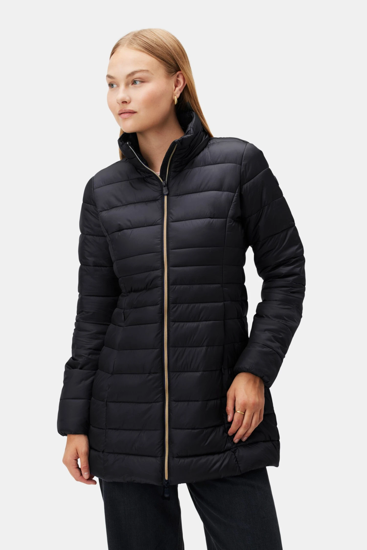 Save The Duck Reese Puffer Jacket - Black 1 Save The Duck Reese Puffer Jacket - Black