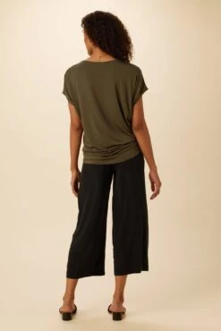 Mayr Dream Knit Tee - Vine 6 Mayr Dream Knit Tee - Vine -AGOLDE Style 7044 Mayr Vine 3