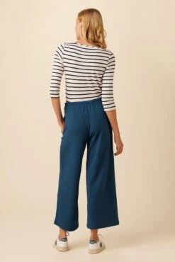 Eugenia Luxe Fleece Pant - Azure -AGOLDE Style 716 Eugenia Luxe Azure 3