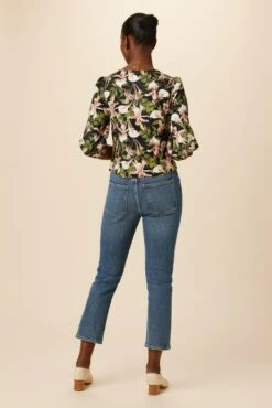 Annika Organic Cotton Blouse - Lily -AGOLDE Style 7972 Annika Lily 3