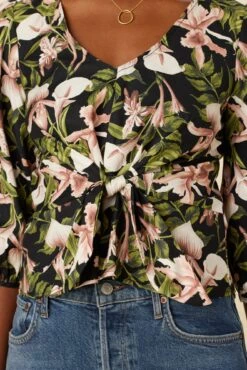 Annika Organic Cotton Blouse - Lily -AGOLDE Style 7972 Annika Lily 4