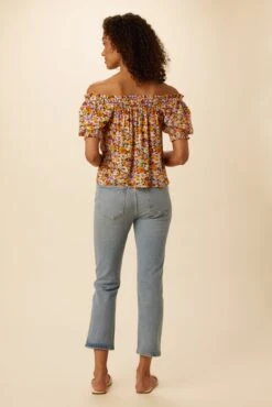 Gjelina Ecovero Blouse - Mendocino -AGOLDE Style 7980 Gjelina Mendocino 3