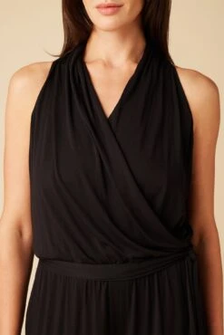 Agnes Dream Knit Top - Black -AGOLDE Style 7996 Agnes Jumpsuit Black 4