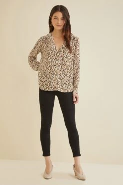 Kaya Washable Silk Blouse - Lou Dot -AGOLDE Style 8509 Kaya Lou Dot 0416 web