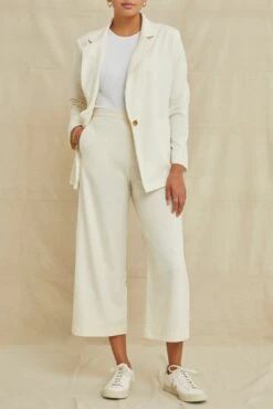 Patsy Silk Noil Pant - Ivory -AGOLDE Style 9298PatsyIvory 4613 web 5601d1fd f223 4067 a66f f901a5c9eefb