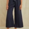 Eldora Wide Leg Pants - Navy
