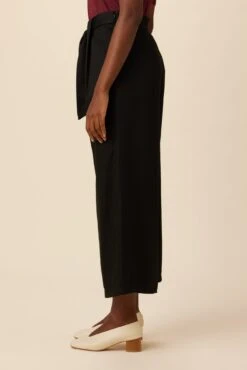 Eldora Tencel Wide Leg Pant - Black -AGOLDE Style 9360 Eldora Black 2