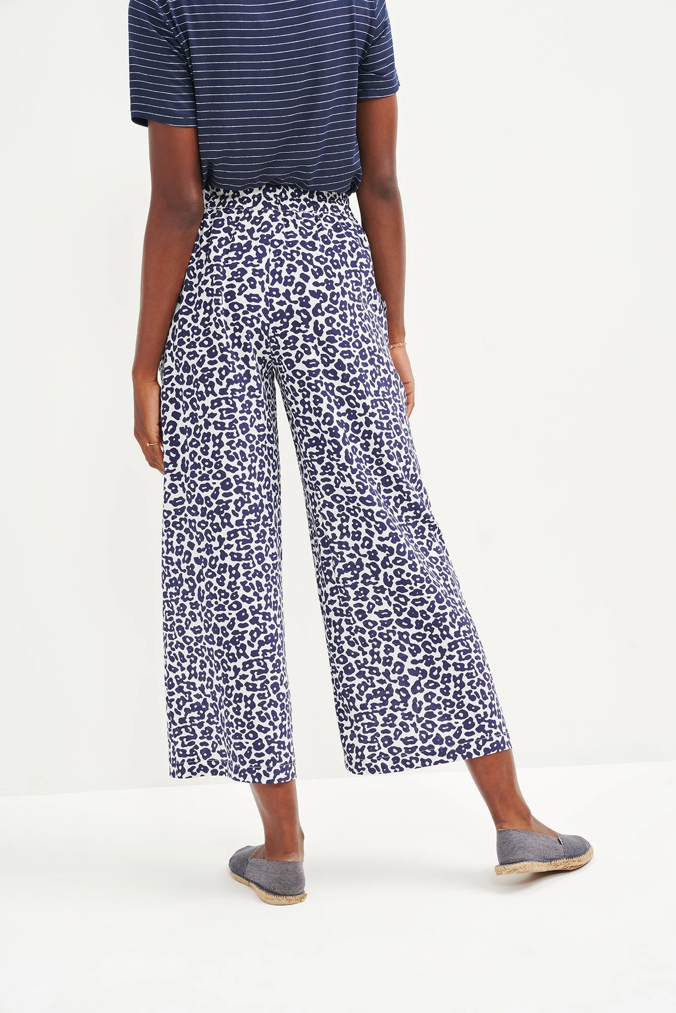 Salice Washable Silk Pants - Navy Sauvage 5 Salice Washable Silk Pants - Navy Sauvage - Image 5