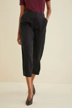 Parnel Silk Pants - ReAmour -AGOLDE Style 9622 Parnel Black 2577 web 1225a6a4 4a10 4e0e b40f 66629f1ff80c