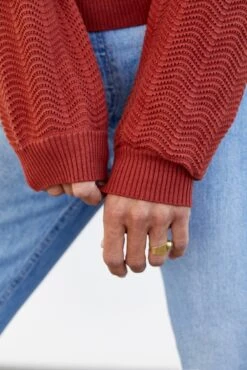 Phia Sweater - ReAmour -AGOLDE Style 9659 Phia Henna 1754 web f8f922c0 888f 463a 8f4a 889df160e52d