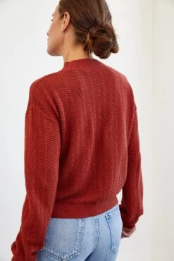 Phia Sweater - ReAmour -AGOLDE Style 9659 Phia Henna 1797 web 6e3f48f1 693f 484a afe3 2f53cf466918