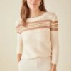 Caldonia Sweater - Ivory Multi - ReAmour