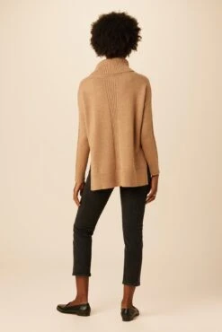 Adlenia Wool Sweater - Tan -AGOLDE Style 9888 Adlenia Tan 3