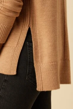 Adlenia Wool Sweater - Tan -AGOLDE Style 9888 Adlenia Tan 5