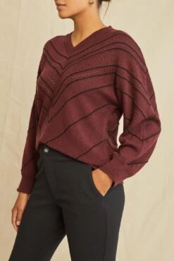 Minerva Wool Sweater - Pinot Black - ReAmour -AGOLDE Style 9912 Minerva Pinot Black 3530 web 1563855b 3d1b 4c6e b492 c96855f2a4ee