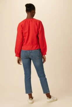 Roux Femme Fete Jacket - Zinnia -AGOLDE Style 9984 Roux Tencel Zinnia 3