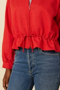 Roux Femme Fete Jacket - Zinnia -AGOLDE Style 9984 Roux Tencel Zinnia 5