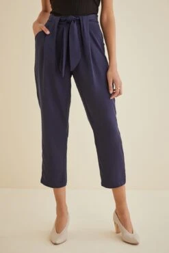 Anissa TENCEL™ Twill Pant - Navy 9 Anissa TENCEL™ Twill Pant - Navy -AGOLDE Style Anissa Tencel Twill Navy 2661 web 1680334f d192 4c0a b96f aaf1986cc134