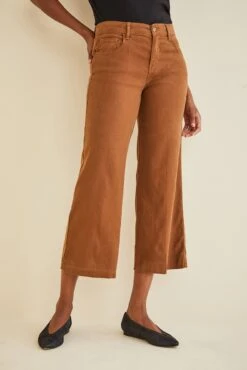 Annabelle Wide Leg Cropped Pant - Tobacco 6 Annabelle Wide Leg Cropped Pant - Tobacco -AGOLDE Style LEVEL 99 Annabelle Wide Leg Crop Tobacco 1339 web 2053810c 48b0 45db a539 30ee55ecc64e