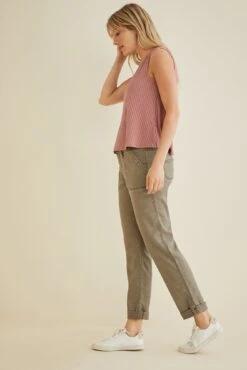 Dayla Cargo Pants -AGOLDE Style Level 99 Dayla Cargo Sage 1124 web