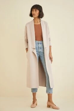 SOIA & KYO Exclusive Estella Coatigan - Pearl