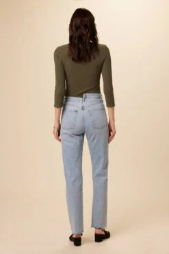 AGOLDE Criss Cross Straight Jean - Dimension -AGOLDE Style TBD Criss Cross Straight Dimension 3