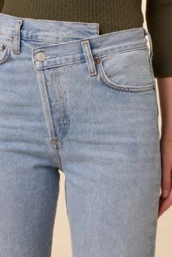 AGOLDE Criss Cross Straight Jean - Dimension -AGOLDE Style TBD Criss Cross Straight Dimension 4