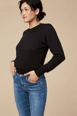 Beckett Shrunken Crewneck Sweatshirt - ReAmour