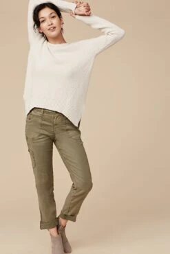 Dayla Cargo Pants -AGOLDE Style level99 dayla cargo olive 0013 web