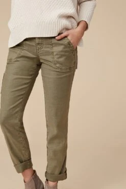 Dayla Cargo Pants -AGOLDE Style level99 dayla cargo olive 0053 web