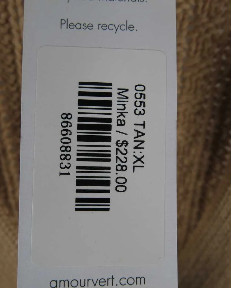 Minka Organic Cotton Cardigan - Tan - ReAmour 7 Minka Organic Cotton Cardigan - Tan - ReAmour - Image 7