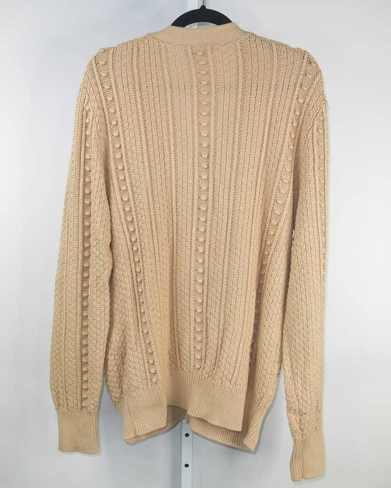 Minka Organic Cotton Cardigan - Tan - ReAmour 8 Minka Organic Cotton Cardigan - Tan - ReAmour - Image 8