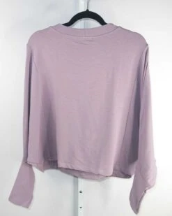 Dominique Reverie Terry Sweatshirt - Lavender - ReAmour -AGOLDE Style recurate submission 27486 2