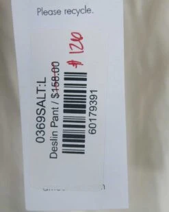 Deslin Femme Fête Pant - Salt - ReAmour -AGOLDE Style recurate submission 39952 3