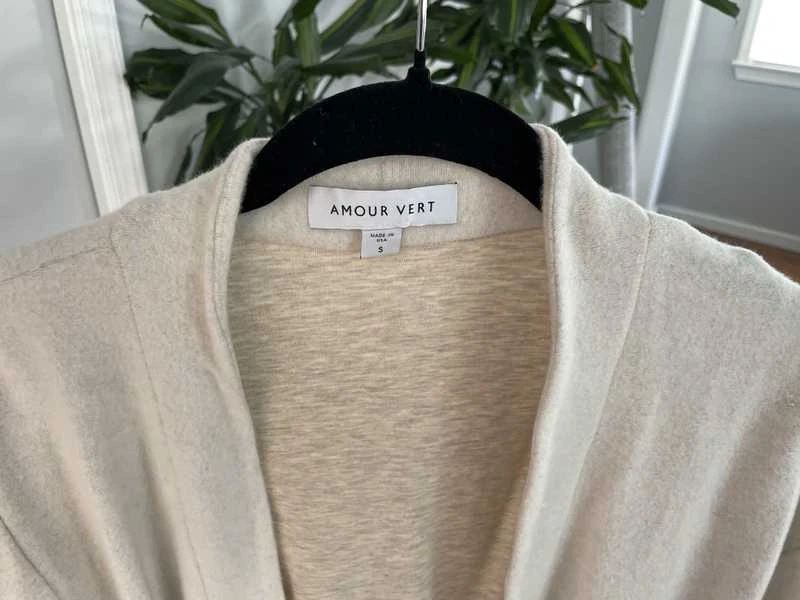 Anna Fleece Cardigan - Oatmeal - ReAmour 6 Anna Fleece Cardigan - Oatmeal - ReAmour - Image 6