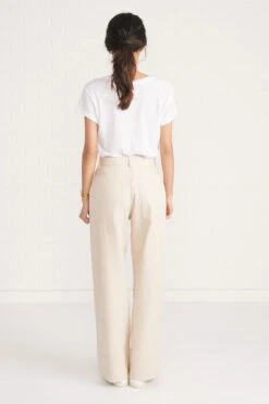 Kowtow Stage Pant -AGOLDE Style stage pant dark natural 075 web
